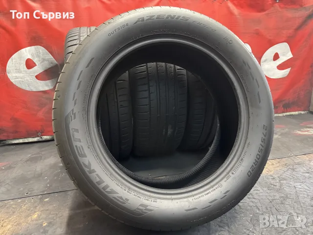 275 50 20, Летни гуми, Falken AzenisFK520, 4 броя, снимка 5 - Гуми и джанти - 55330156