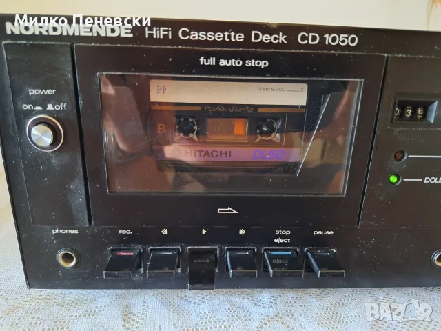 NORDMENDE HIFI CD 1050 VINTAGE STEREO CASSETTE DECK., снимка 2 - Декове - 55582744