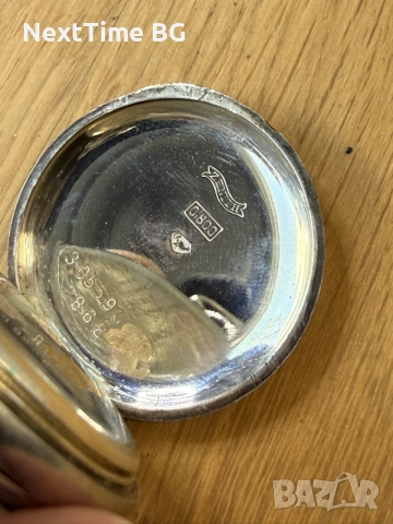 Винтидж сребърен джобен часовник Zenith 0.800 (Grand Prix Paris 1900), снимка 6 - Джобни - 55562754