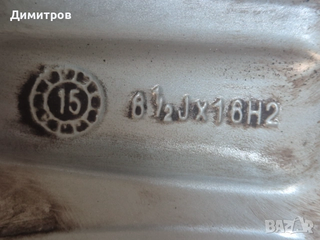 4 алуминиеви джанти 16" ENZO, 5X114,3 с гуми GOODEAR 215/65R16, снимка 4 - Гуми и джанти - 54671656