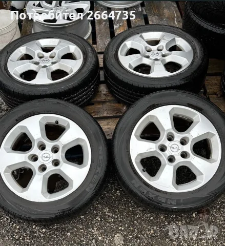 Лети  джанти Opel Saab 5х110 16 цола