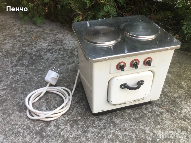 стара детска, електрическа печка "WAGNER" - MADE IN GERMANY - 1950/60г., снимка 2 - Антикварни и старинни предмети - 38623057
