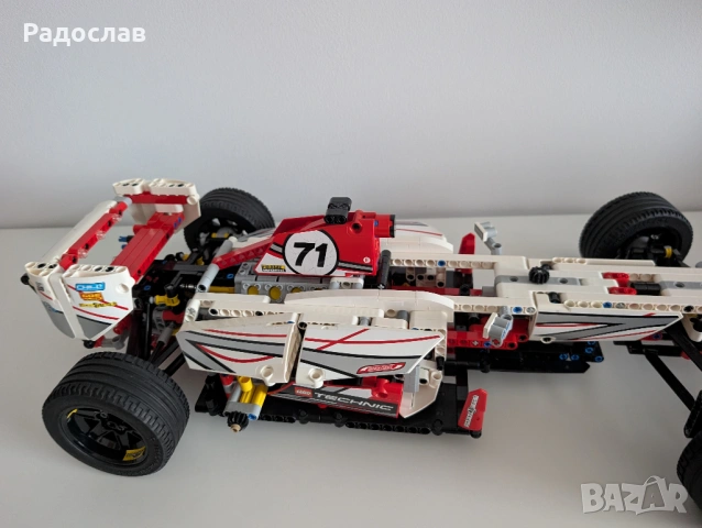 Lego Technic 42000 - Grand Prix Racer, снимка 5 - Конструктори - 53997852