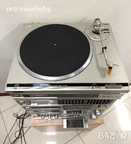 🔈Ретро аудио система - сет TECHNICS - усилвател, сд плеър, триглав дек, тунер и еквалайзер🔈, снимка 4 - Аудиосистеми - 54487094