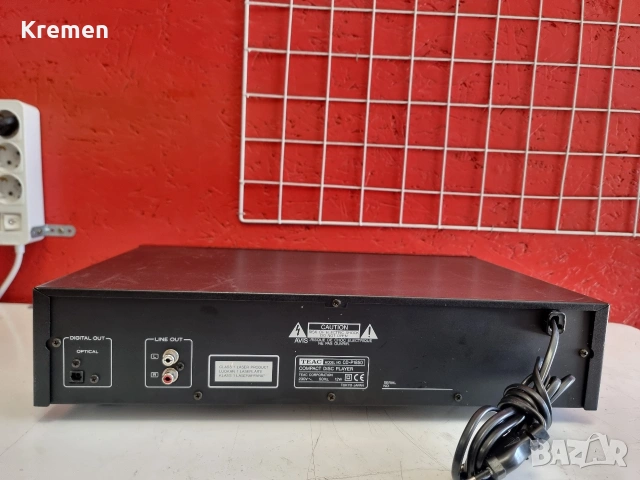 CD TEAC CD-P1850, снимка 3 - Ресийвъри, усилватели, смесителни пултове - 54551988