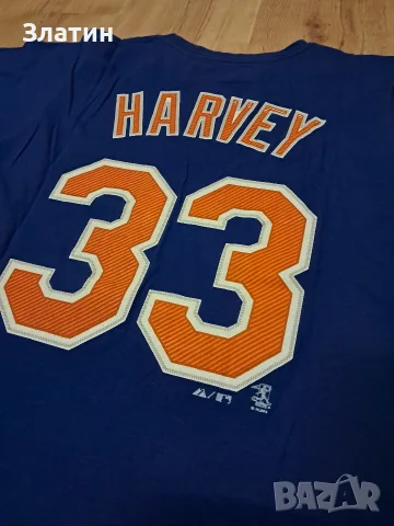 New York Mets # M синя тениска , снимка 5 - Тениски - 55426905