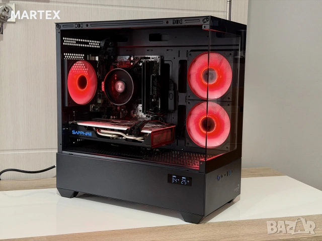 Геймърски компютър Ryzen 5 2400G,RX570, 8GB RAM, снимка 8 - Геймърски - 55191343