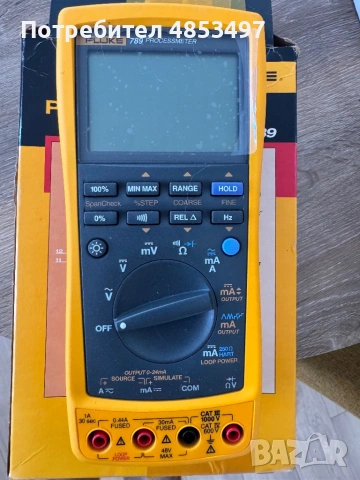 Fluke 789 ProcessMeter – неизползван, пълен комплект, кутия
