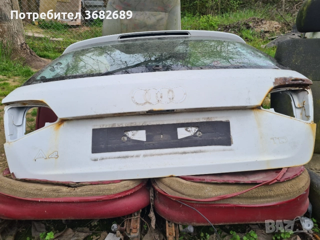 Заден капак Audi A4 B8, снимка 2 - Части - 54334153