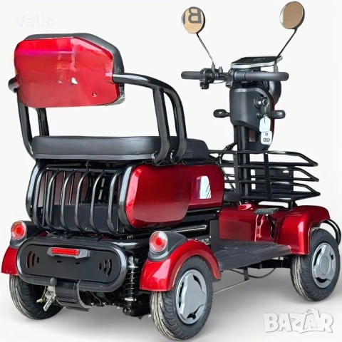 Електрическа четириколка 1500W, снимка 10 - Инвалидни скутери - 55238543