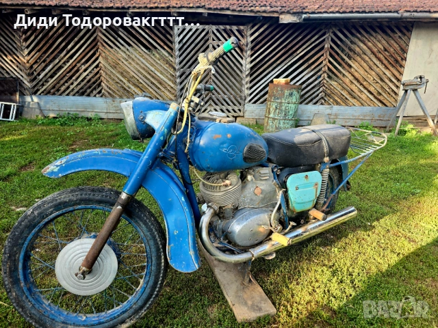 Продавам ретро мотор Jawa motorcycle Jawa – работещ, класика с история, снимка 9 - Мотоциклети и мототехника - 54952488