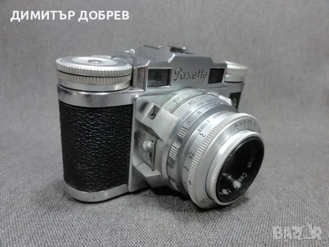 СТАР РЕТРО ЛЕНТОВ 35мм ФОТОАПАРАТ BRAUN PAXETTE GERMANY, снимка 5 - Антикварни и старинни предмети - 55526523