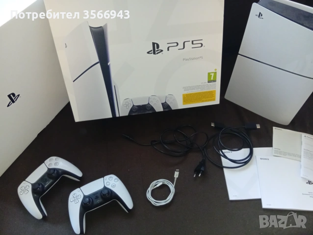 Конзола PlayStation 5 (PS5) Slim, Disk, снимка 2 - PlayStation конзоли - 55056381