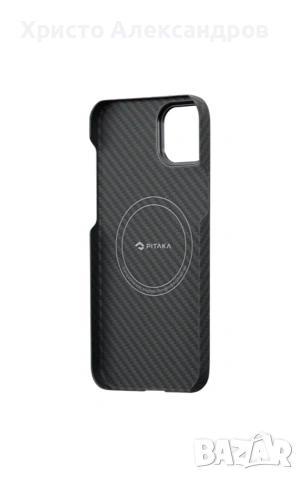 Кейс Pitaka MagEZ Case 3 за iPhone 14 Plus / 15 Plus (6.7") – Арамид, MagSafe #28, снимка 3 - Калъфи, кейсове - 54543943