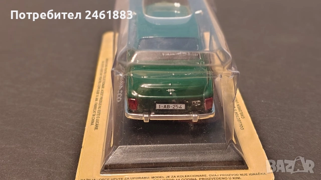1/43 метална колекционерска количка Deagostini/IXO соц Полша Варшава Warszawa 223. Нов, снимка 3 - Колекции - 50530092