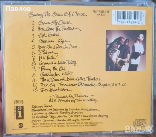 Primus - Sailing The Seas Of Cheese оригинален компактдиск, снимка 2 - CD дискове - 55416760