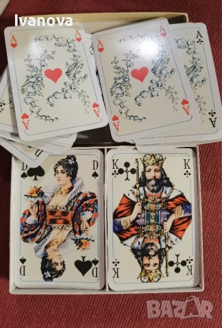 Ретро карти за белот, покер и др, снимка 2 - Карти за игра - 53966605
