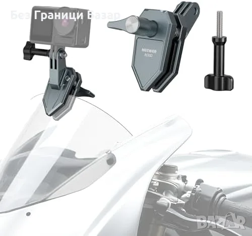 Нова Алуминиева стойка за камера за мотоциклет GoPro Hero DJI Action Insta360