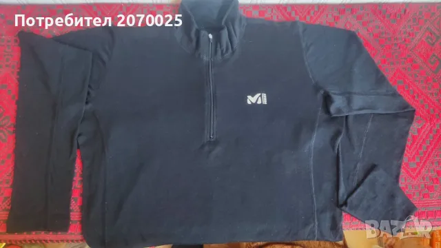 Ново лятно термобельо за туризъм с цип "Millet", р-р L