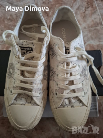 Converse Кецове Chuck Taylor All Star с флорална щампа