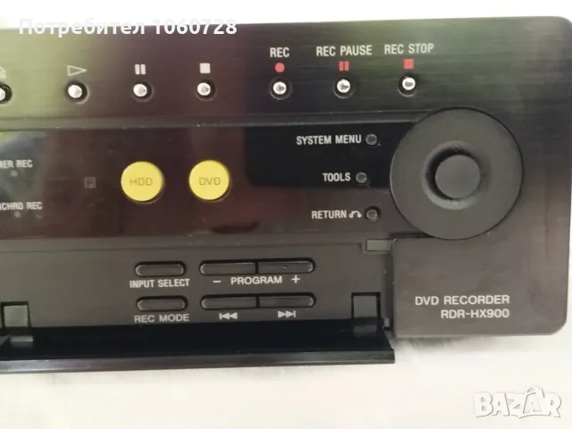 Sony RDR-HX900 DVD Recorder, снимка 3 - Плейъри, домашно кино, прожектори - 55354897