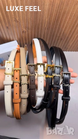 YSL🤍 Gucci 🤍Естествена Кожа🤍Дамски Колани , снимка 6 - Колани - 54887116
