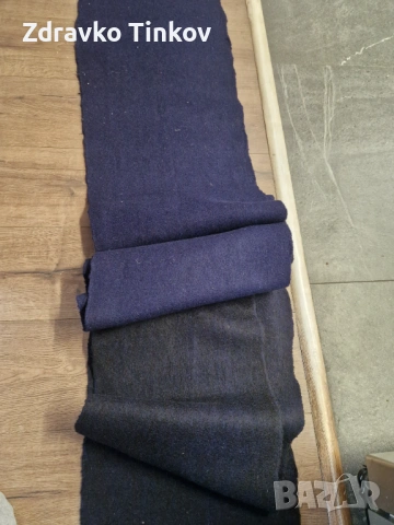 Вълнен плат , шаяк  , шаечен  плат.АВТЕНТИЧЕН, снимка 4 - Антикварни и старинни предмети - 53997872