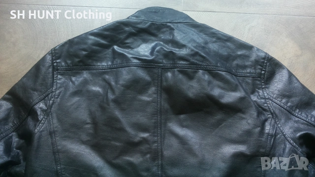 Jack & Jones OSONIC LEATHER Jacket Размер M мъжко яке естествена кожа 13-27, снимка 8 - Якета - 54803523