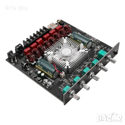 аудио модул Усилвател 2+1 2x220W + 350W субуфер Bluetooth usb TPA3255 чип
