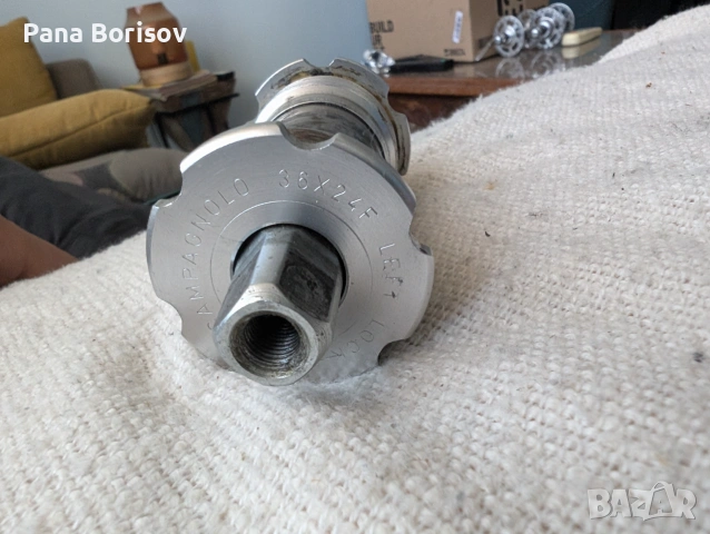 Ретро Средно Движение Campagnolo ITA, снимка 6 - Части за велосипеди - 55247228