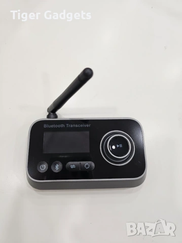 BT17 Bluetooth 5.3 Аудио Адаптер 3 в 1 с LCD дисплей – TX/RX/Bypass, AUX/RCA/Оптичен, двойно свързва, снимка 6 - Ресийвъри, усилватели, смесителни пултове - 54424323