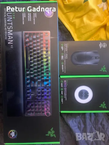 Razer мишка клавиетура и камера