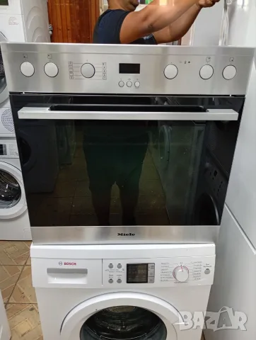 Иноксова печка за вграждане Миеле Miele Made in Germany с 2 години гаранция! , снимка 2 - Печки, фурни - 55396811