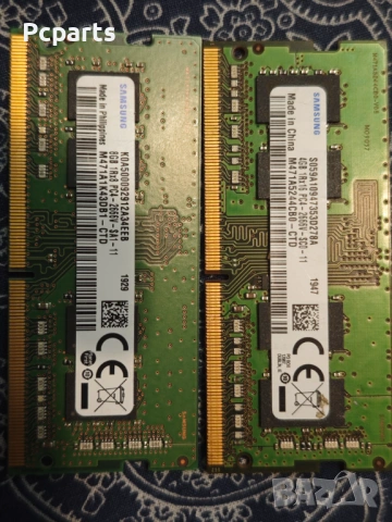 Samsung 2 х 8гб рам за лаптоп 2666