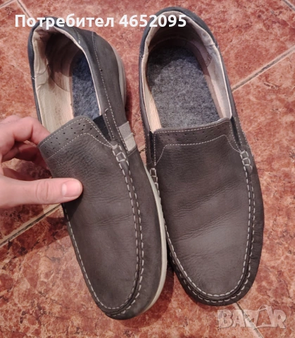 Мъжки обувки 46 Lumberjack от естествена кожа, снимка 3 - Мокасини - 53969188