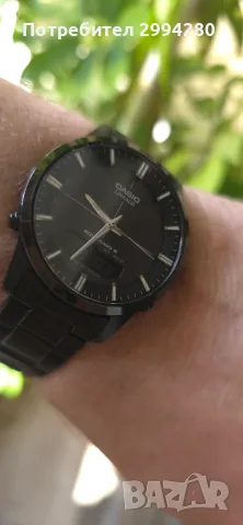 Casio солар хронограф аларма календар , снимка 4 - Мъжки - 55277942