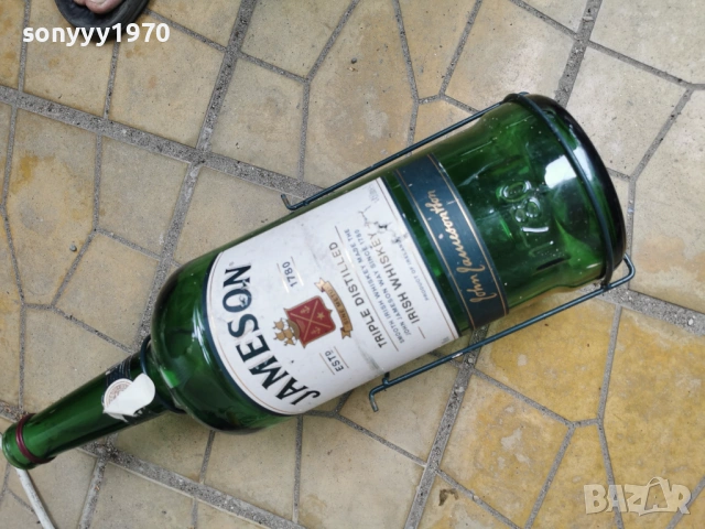 JAMESON 4.L ГОЛЯМО ШИШЕ С ЛЮЛКА 0606261851L4, снимка 18 - Колекции - 54802872