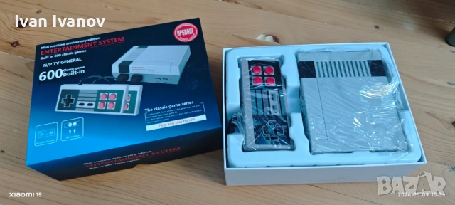 Entertainment system nintendo 600 classic games, снимка 5 - Nintendo конзоли - 54485097