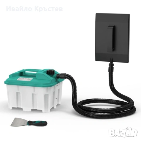 Парен отлепвач на тапети 2300 W 4.5 L резервоар 70 мин. с шпатула 