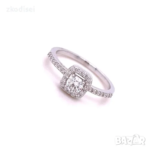 Златен дамски пръстен с диаманти 0,45Ct. чистота:SI размер:54 модел:42560-1