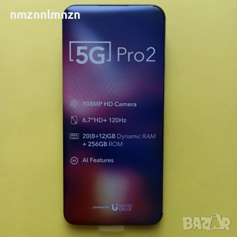 VIVACOM 5G PRO 2 НОВ 108MP 256GB, снимка 3 - Други - 55071829