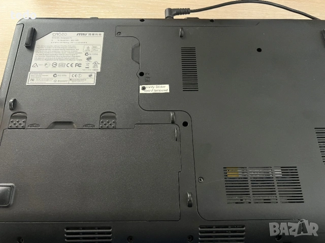 Продавам лаптоп MSI CR620 – обслужен и с SSD, снимка 6 - Лаптопи за работа - 54397347