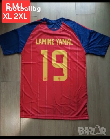 Мъжка футболна тениска ❤️⚽️ Испания НОВО 2026 година 
