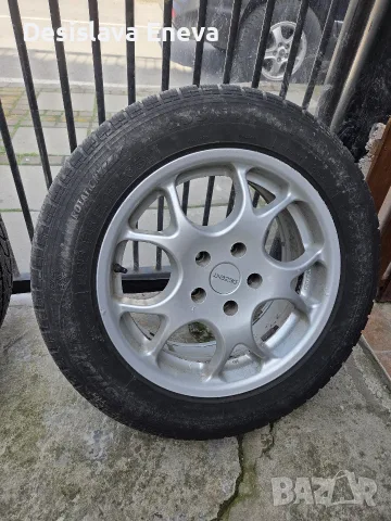 Алуминиеви джанти с гуми за БМВ, снимка 2 - Гуми и джанти - 55604053