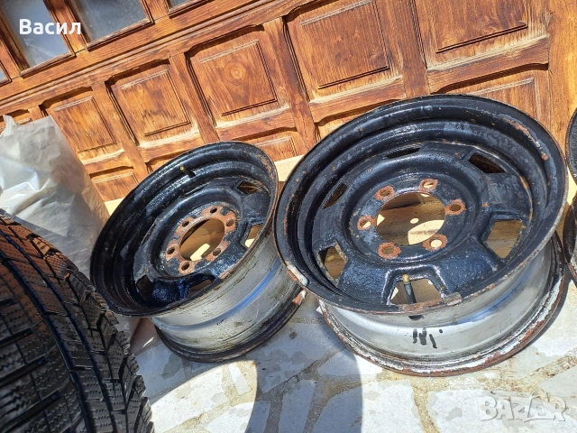 4 бр. Железни джанти 15 цола за Opel Frontera, снимка 5 - Гуми и джанти - 54098164