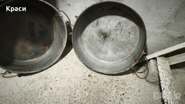 Две тави едновременни за варене на зимнина