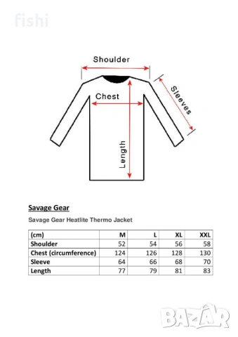 Яке Savage Gear Heatlite Thermo Jacket – #M, снимка 2 - Якета - 54032224