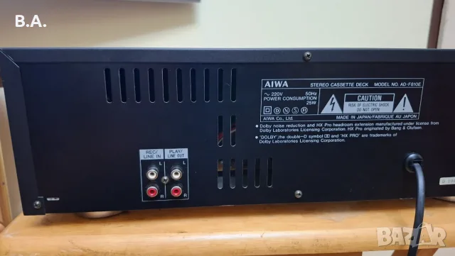 Триглав дек AIWA AD-F810, снимка 10 - Декове - 55327864