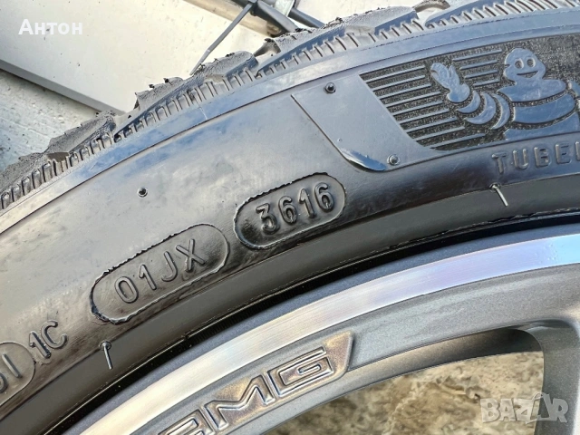 Джанти оригинални AMG с гуми за Мерцедес W213 - 245/40/R19, снимка 7 - Гуми и джанти - 54077438