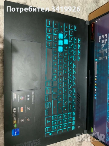 Продавам Мощен Геймърски Лаптоп ASUS TUF Gaming F17 (2022 / FX707) +подарък охлаждаща подложка Hama, снимка 4 - Лаптопи за игри - 54981638